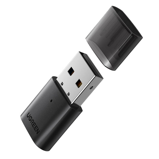Bluetooth USB адаптер UGREEN CM390, черен 