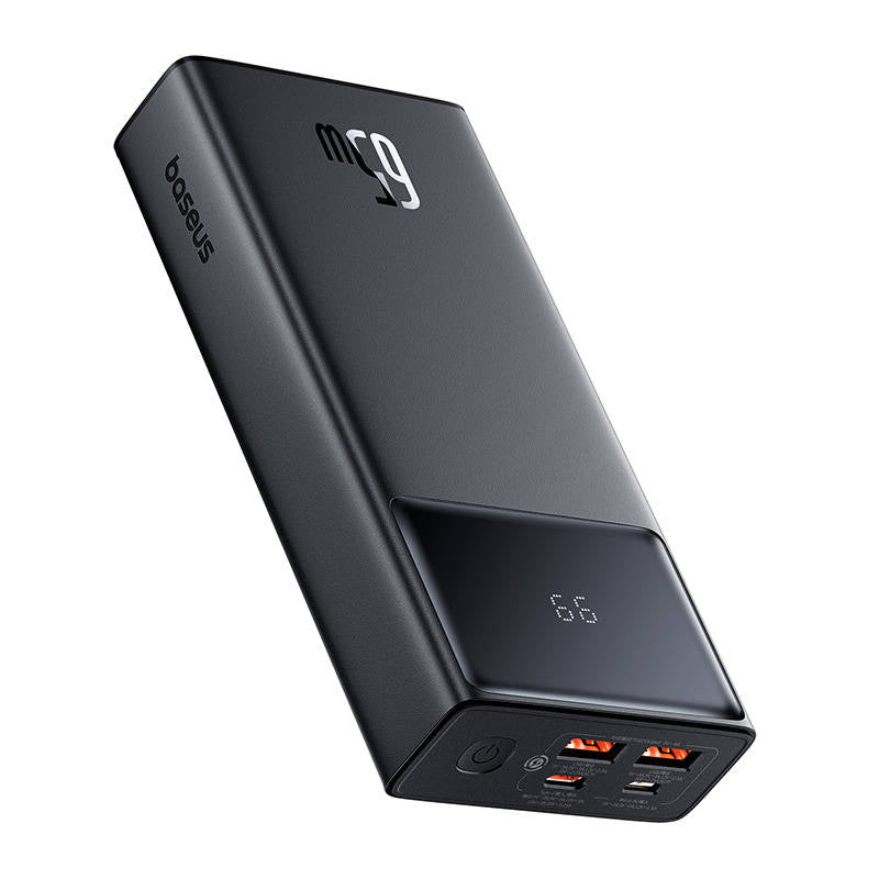 External Battery Baseus Star Lord, 20000mAh, 65W, QC + PD, 1 x USB-C - 2 x USB-A, Black P1002290906113113-00 