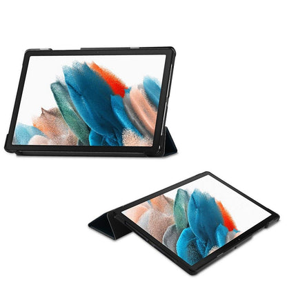 Калъф за Samsung Galaxy Tab A8 10.5 (2021), Tech-Protect, SmartCase Sad Cat, Многоцветен