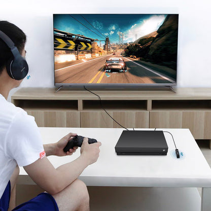 Bluetooth трансмитер UGREEN CM150, Оптичен, Черен